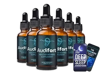 Audifort natural hearing support supplement bottle